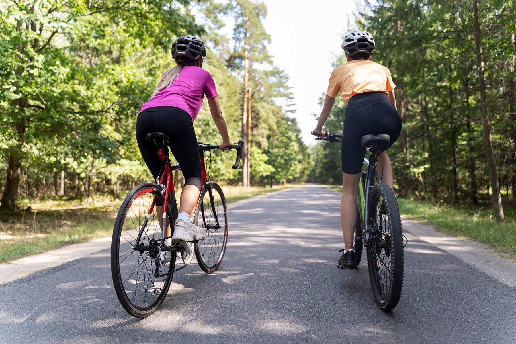 cyclists in Austin, Texas